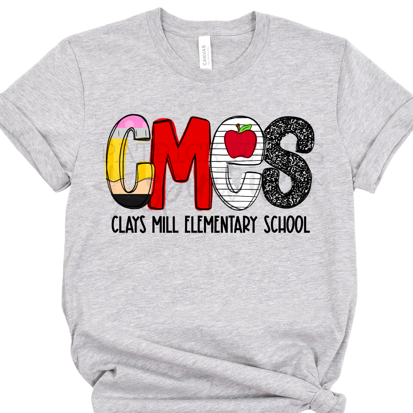 School House Alpha CMES Grey - SHORT SLEEVE