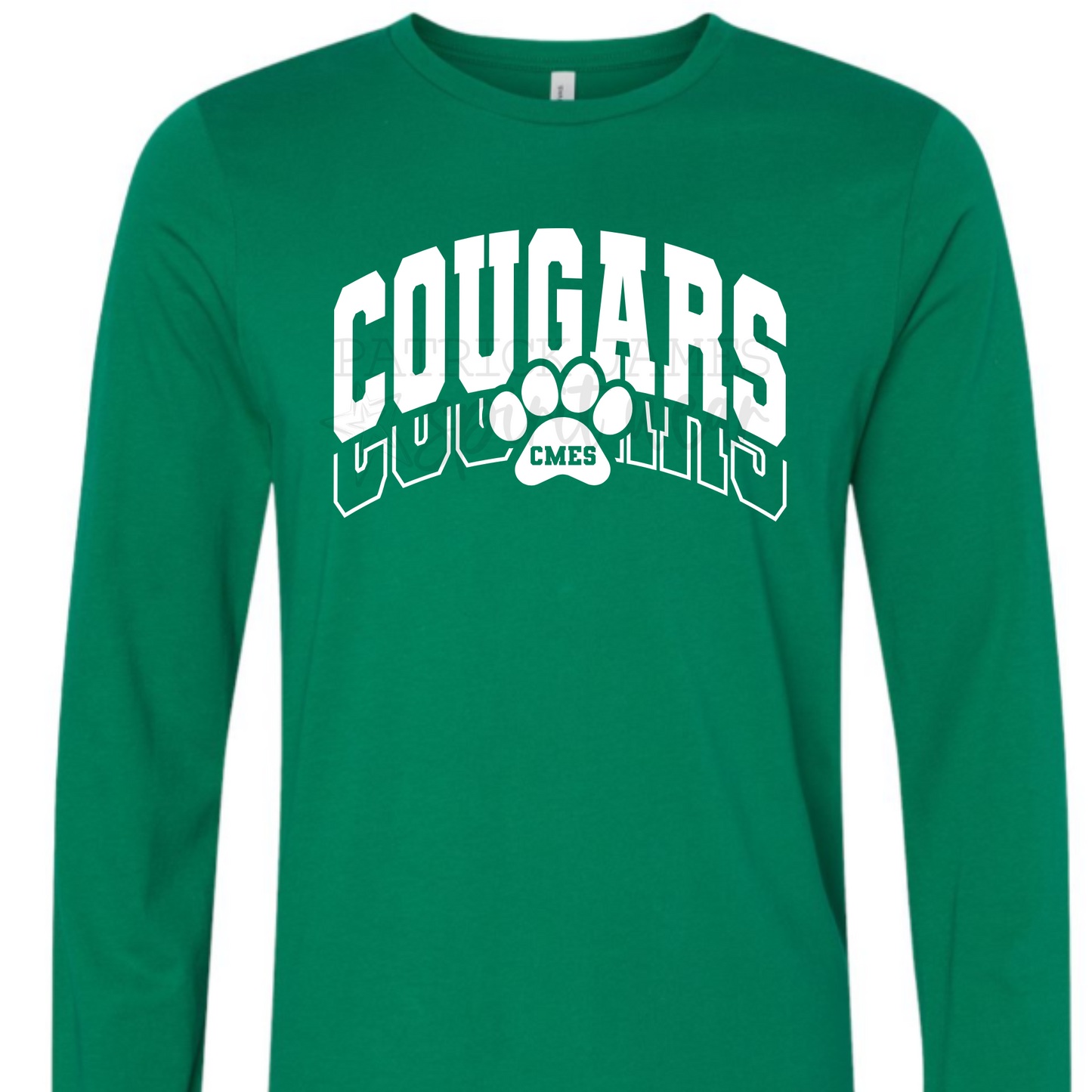 Cougars Green - LONG SLEEVE