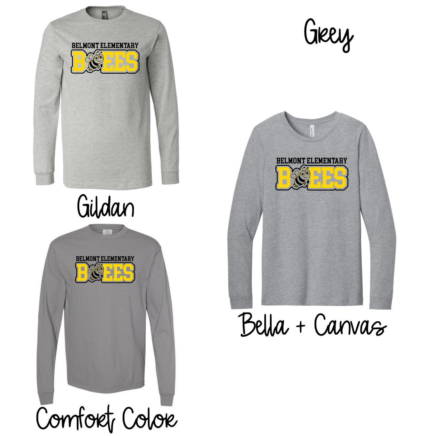 Bees- Heather Grey