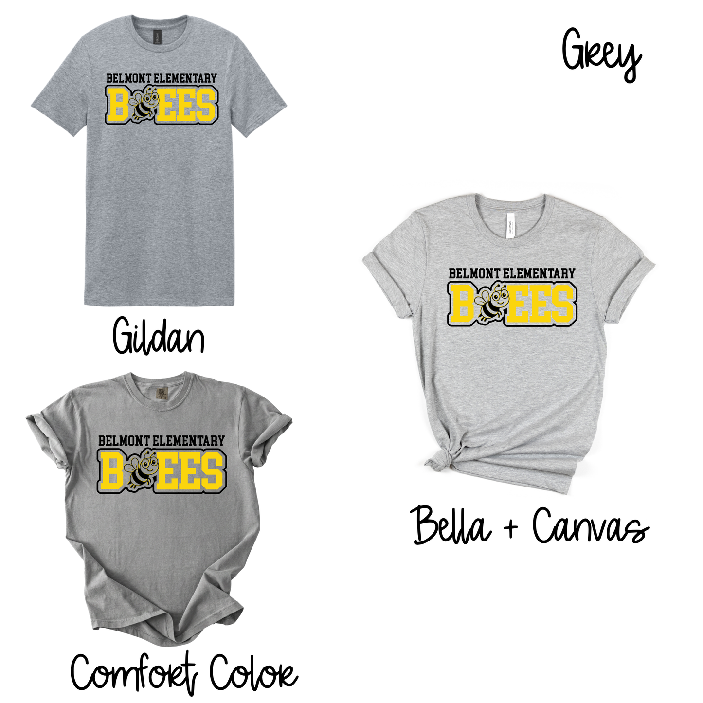 Bees- Heather Grey