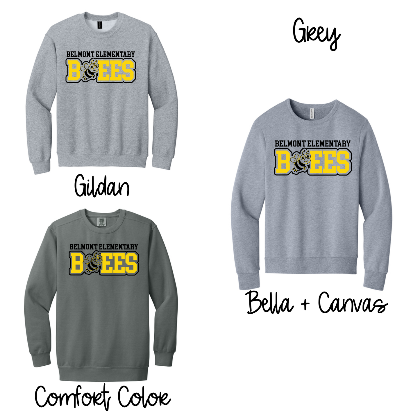 Bees- Heather Grey