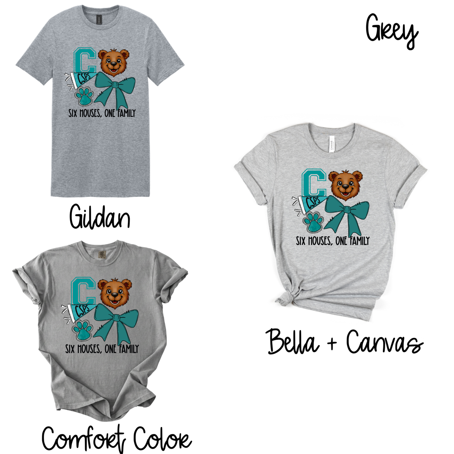 Cub House Pride- Grey Short Sleeve