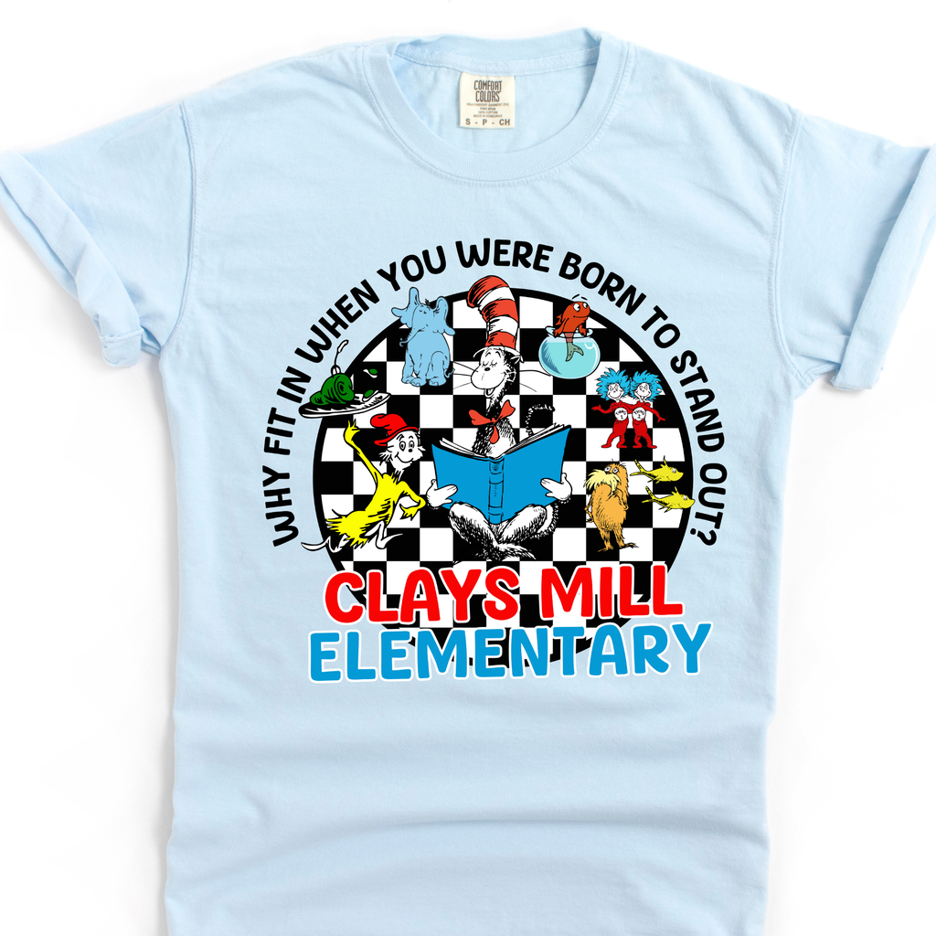 Why Fit In- Clays Mill Elementary- SHORT SLEEVE