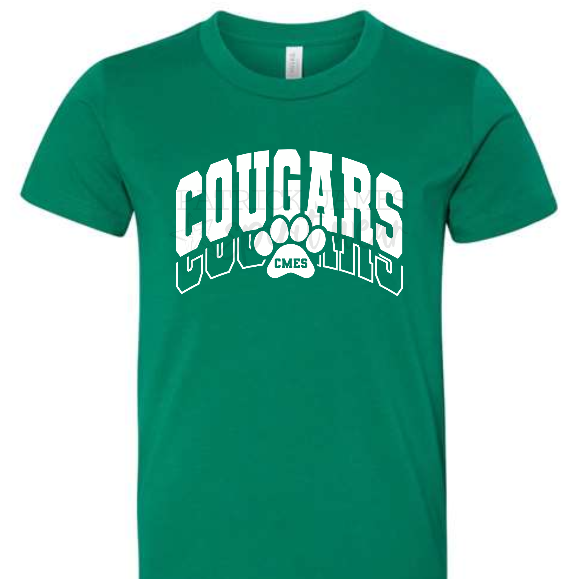 Cougars Green - SHORT SLEEVE