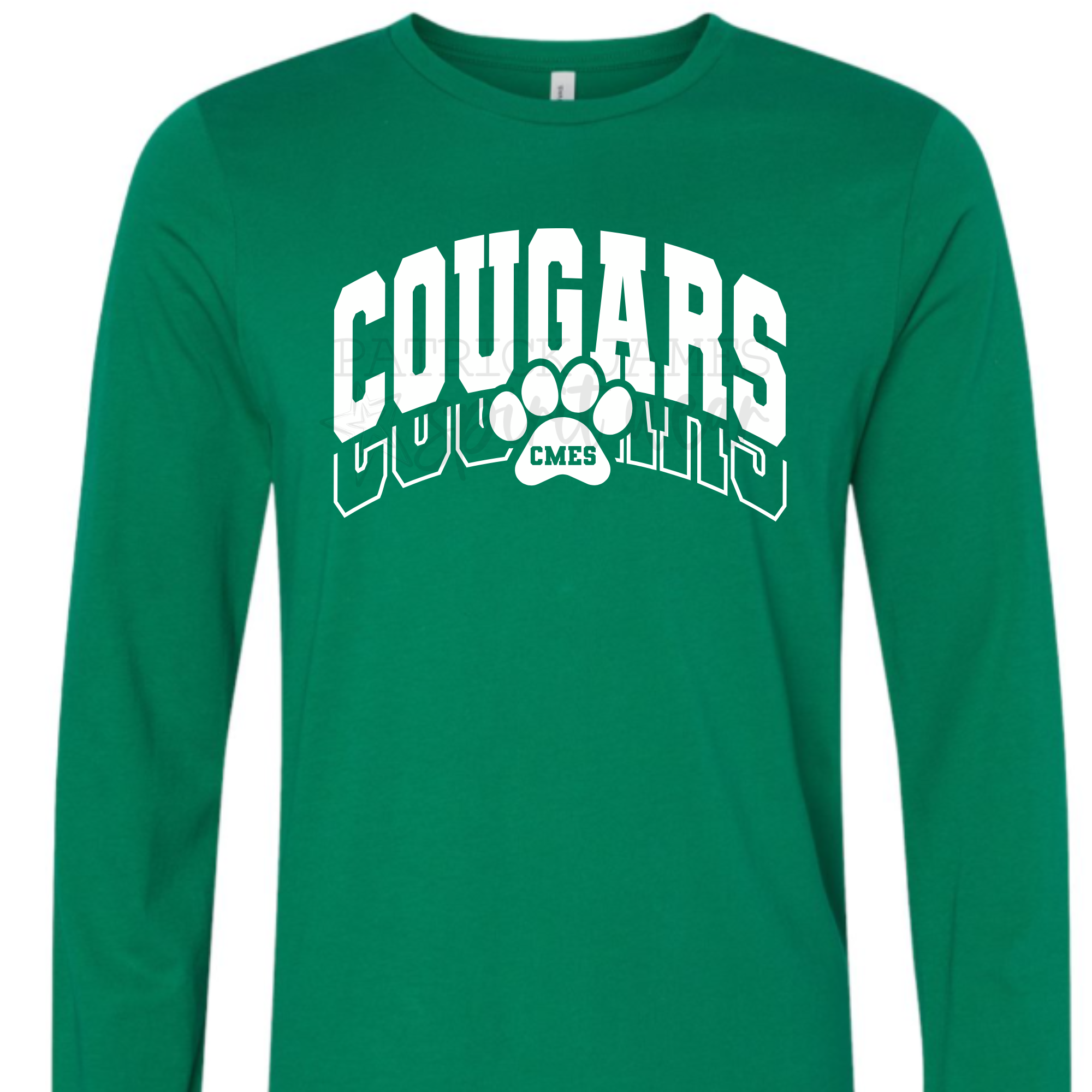 Cougars Green - LONG SLEEVE