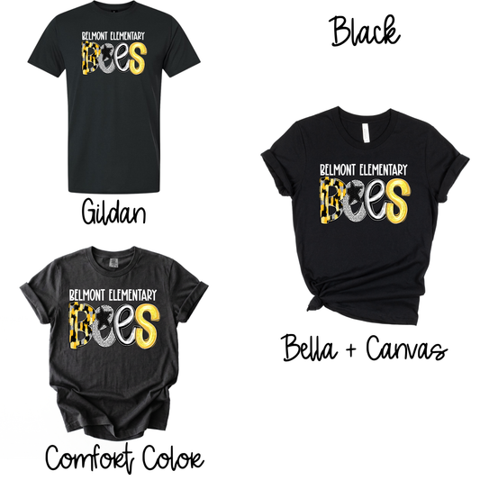 Spirit Poppy Bees- Black