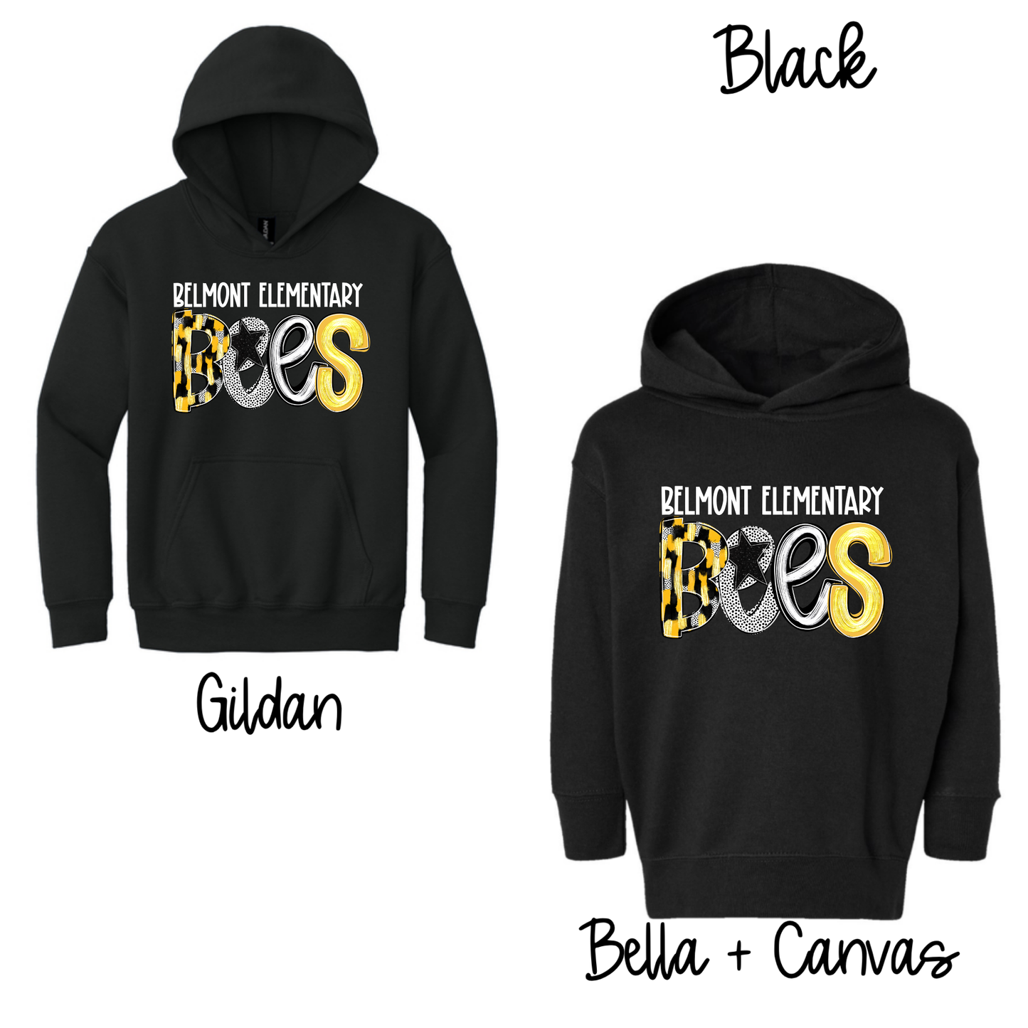Spirit Poppy Bees- Black