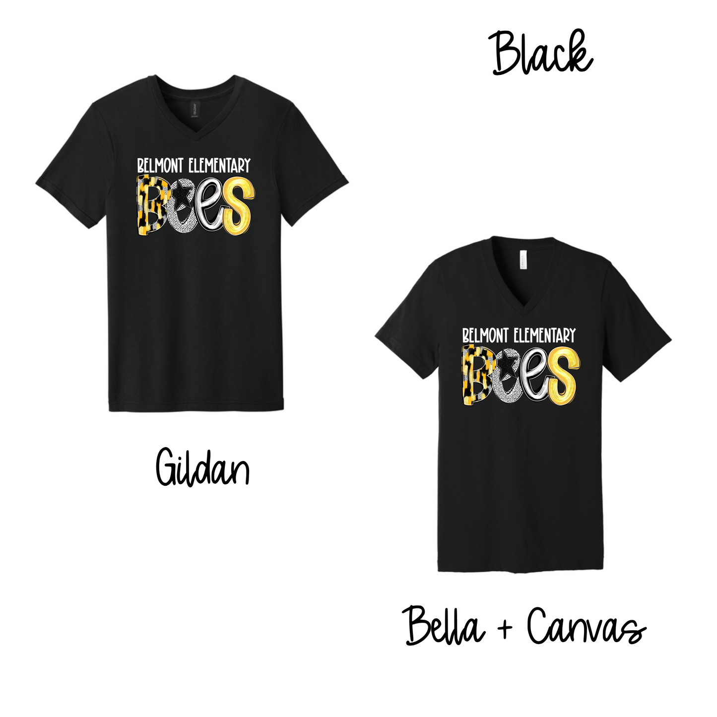 Spirit Poppy Bees- Black