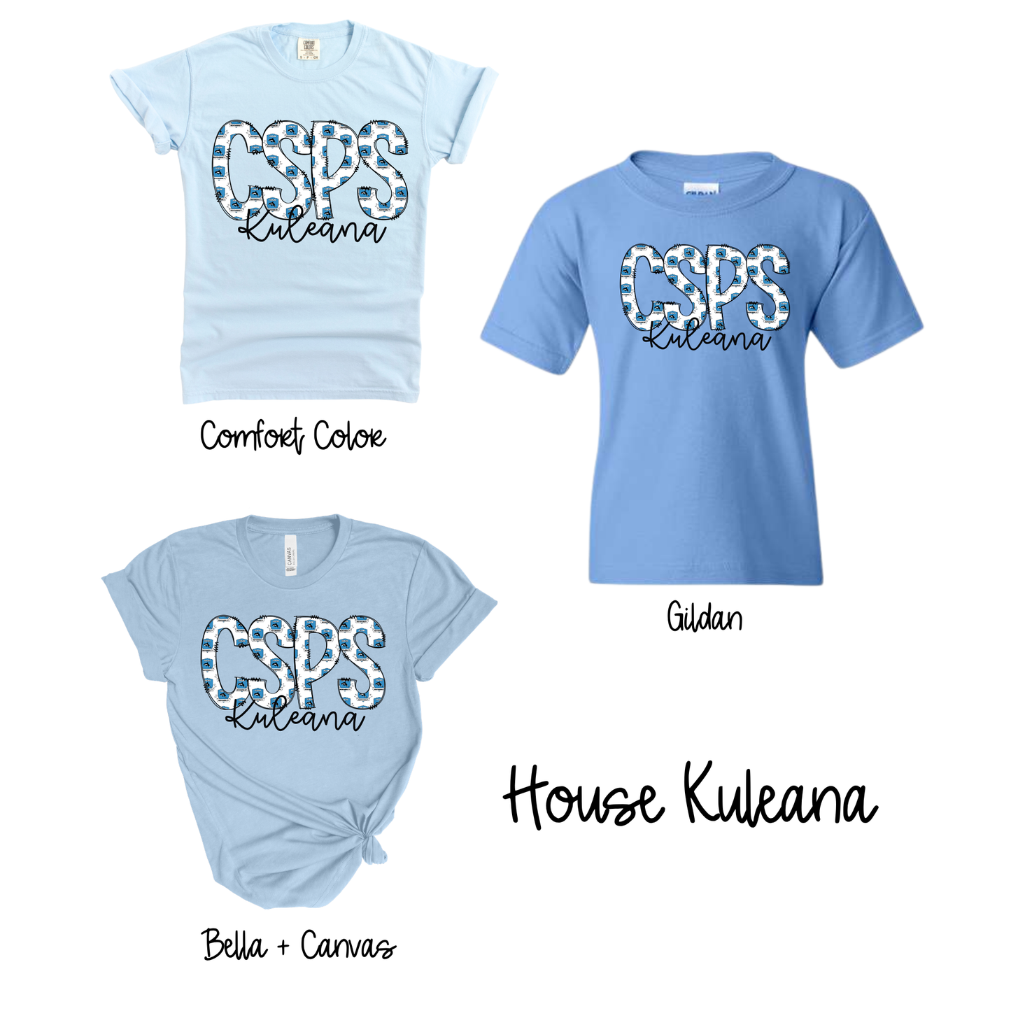CSPS Kuleana - Light Blue Short Sleeve