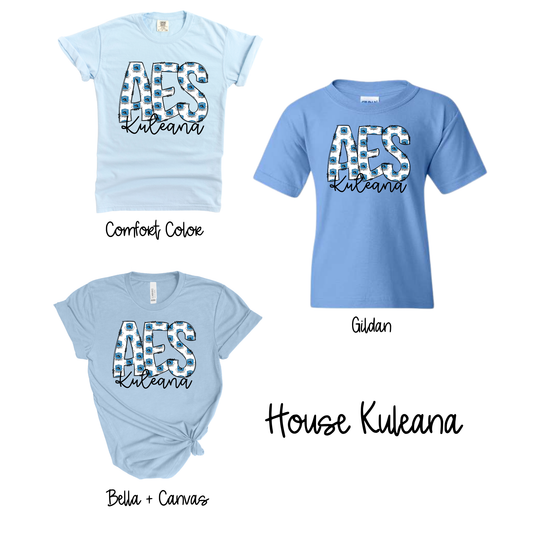 AES Kuleana - Light Blue Short Sleeve