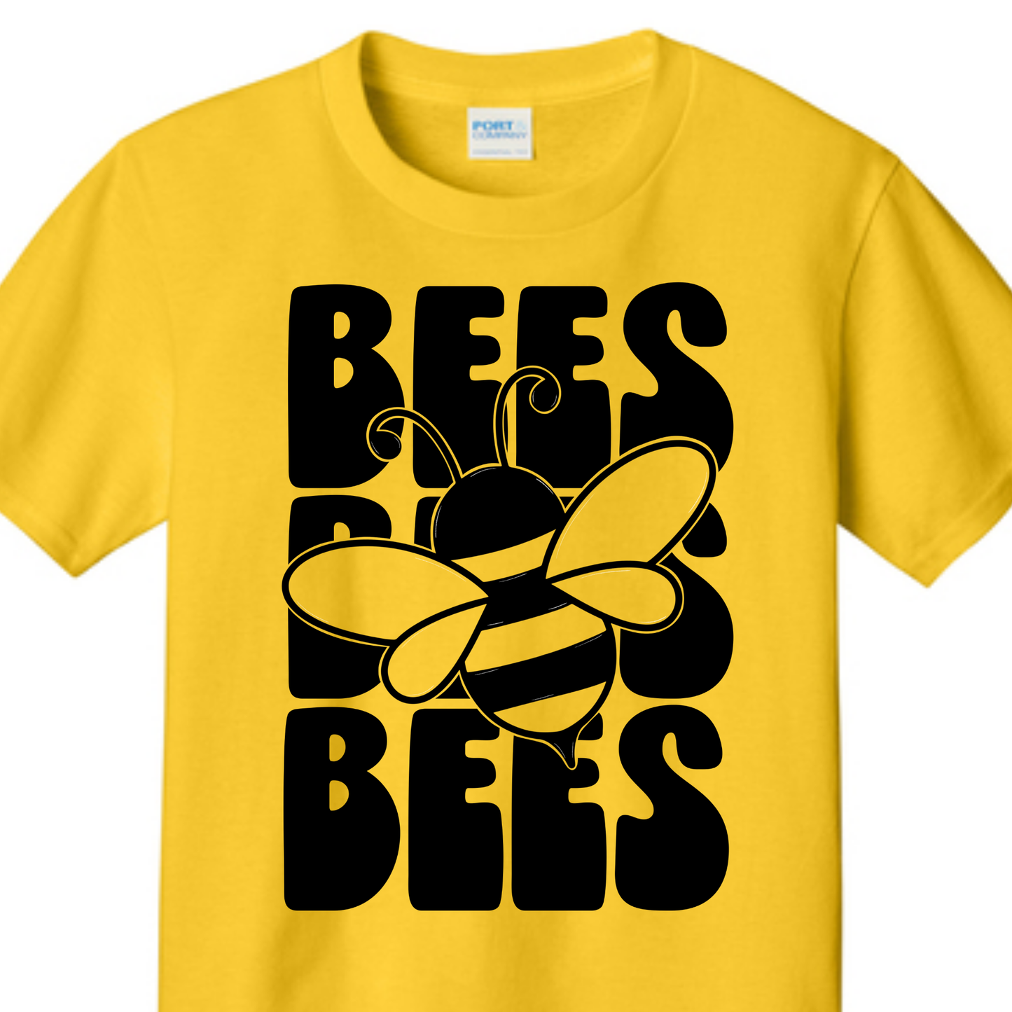 Repeat Bees- Port & Co™ Short Sleeve