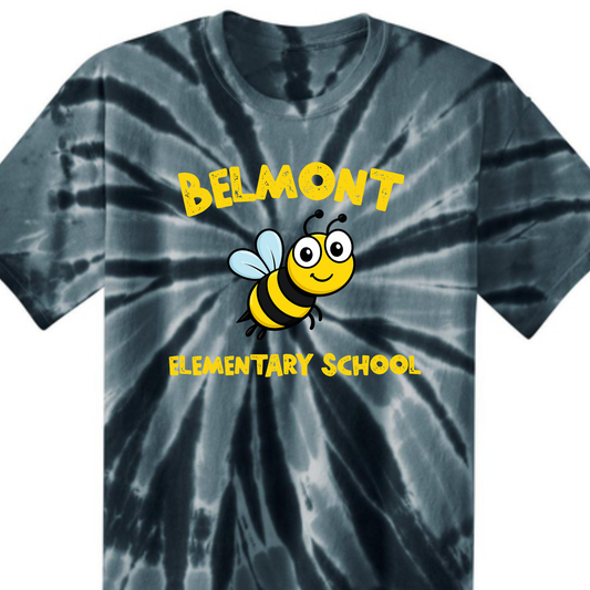 Tie Dye Belmont Bees Port & Co™ Short Sleeve
