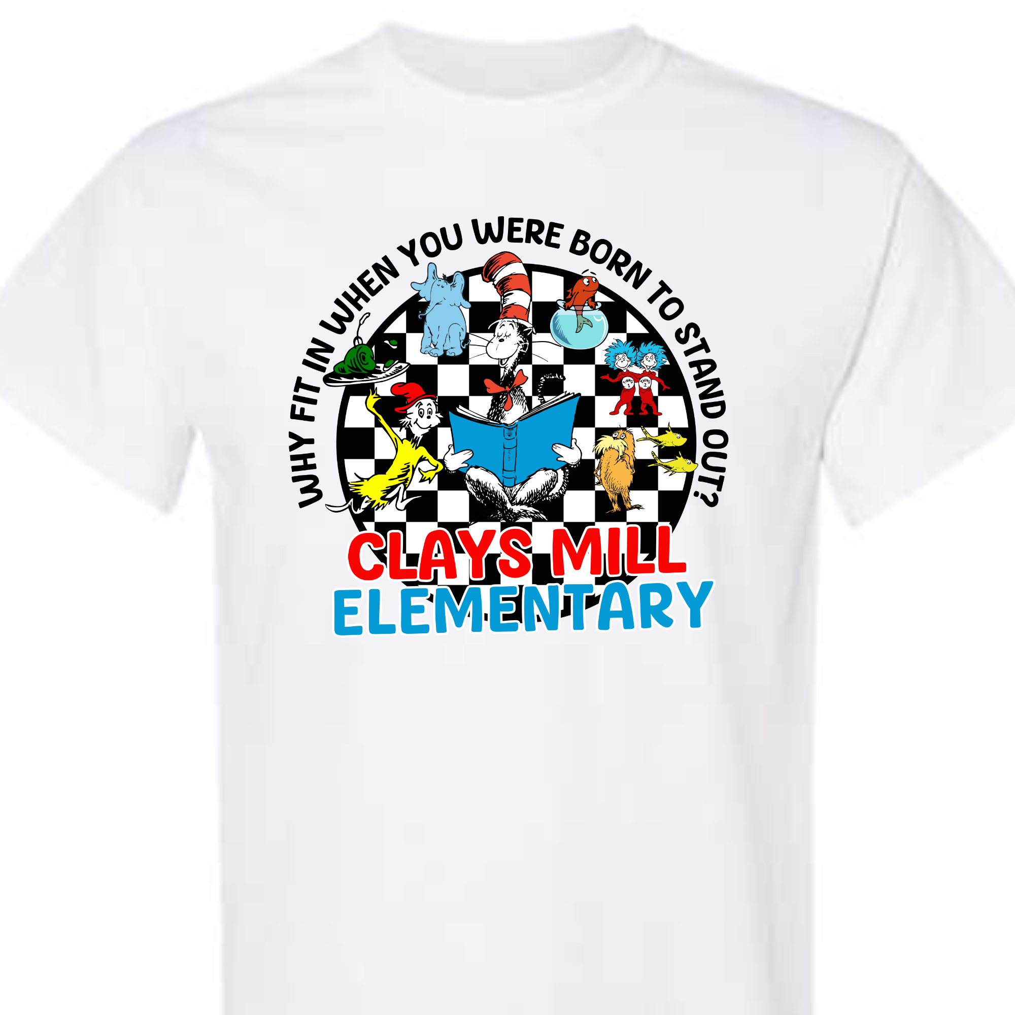 Why Fit In- Clays Mill Elementary- SHORT SLEEVE