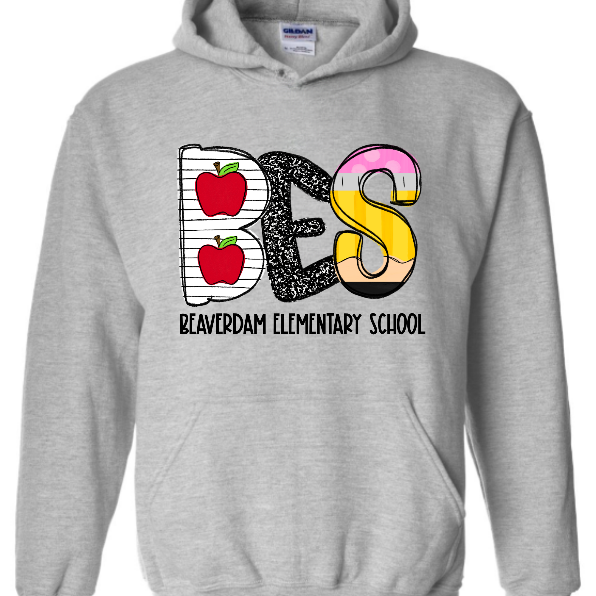 BES School House Alpha - Grey SWEATSHIRT