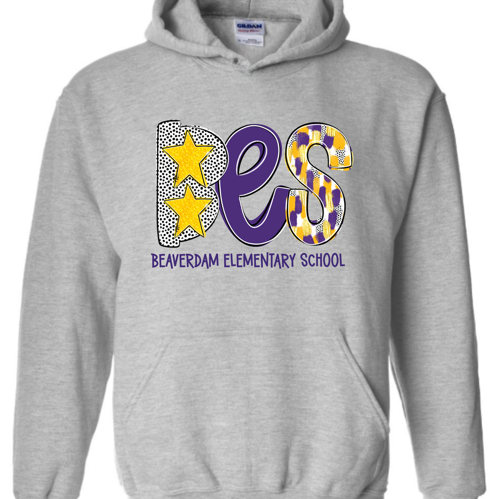 BES Spirit Wear Alpha - Grey SWEATSHIRT