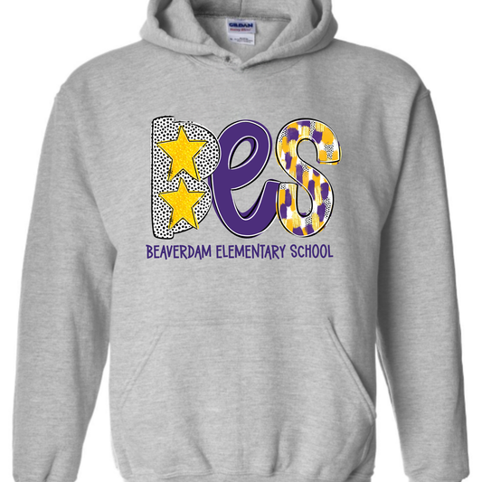 BES Spirit Wear Alpha - Grey SWEATSHIRT