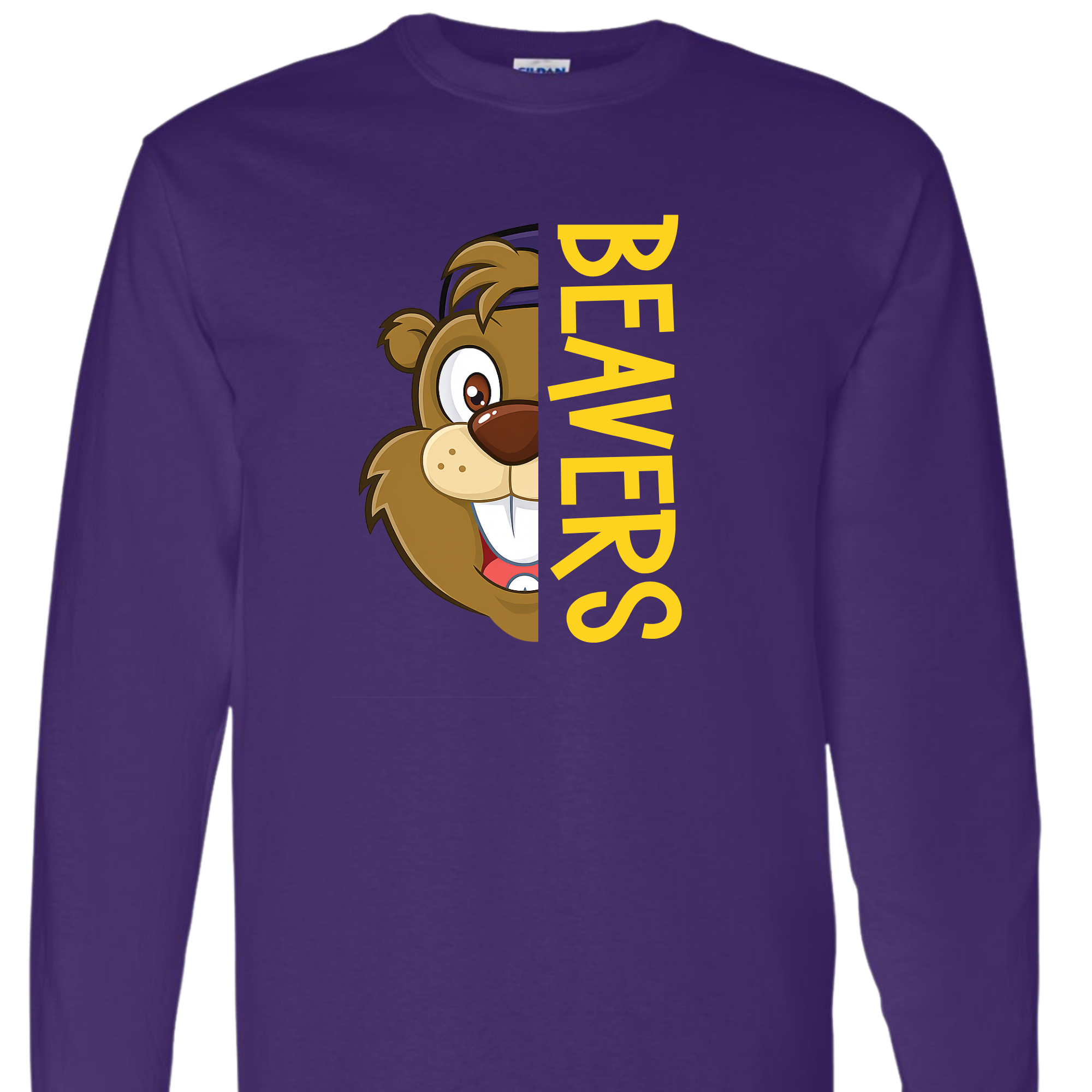 Beavers - Purple LONG SLEEVE