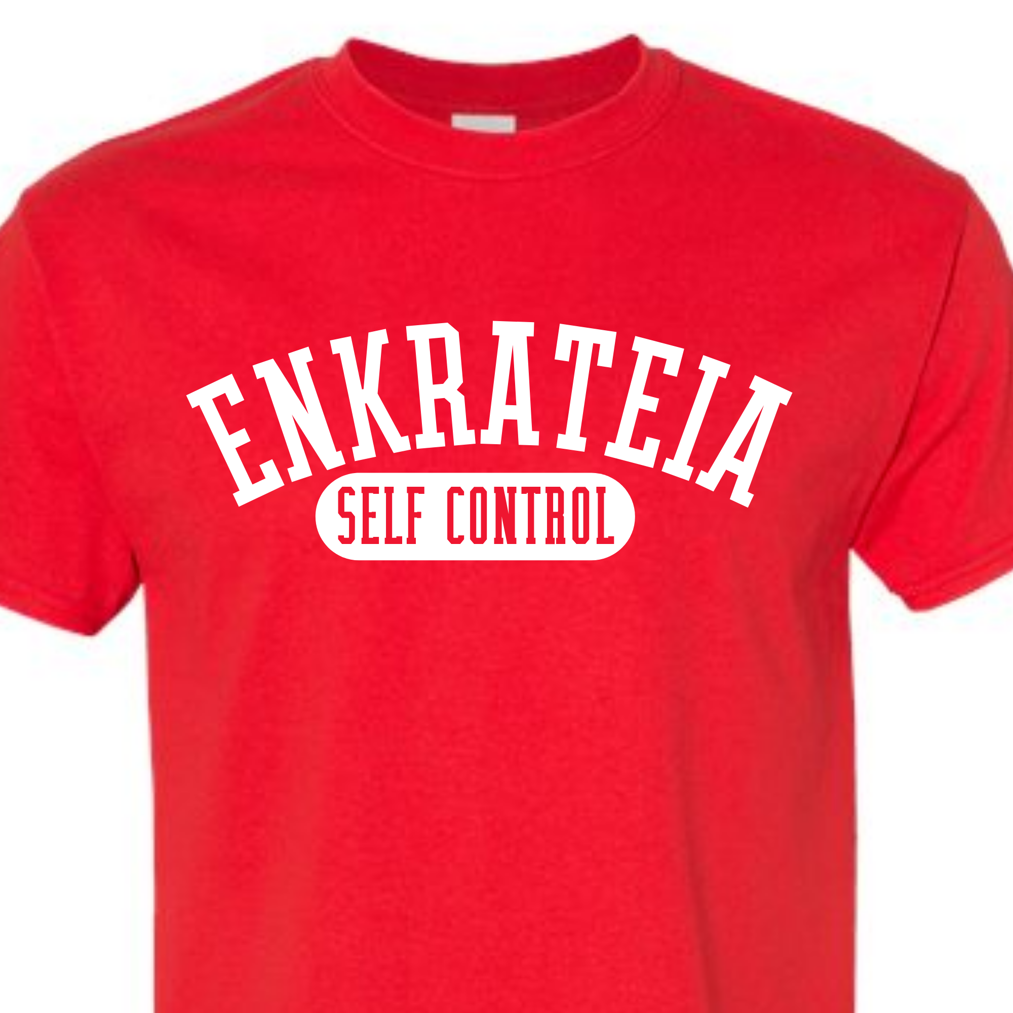 Enkrateia House - Red SHORT SLEEVE