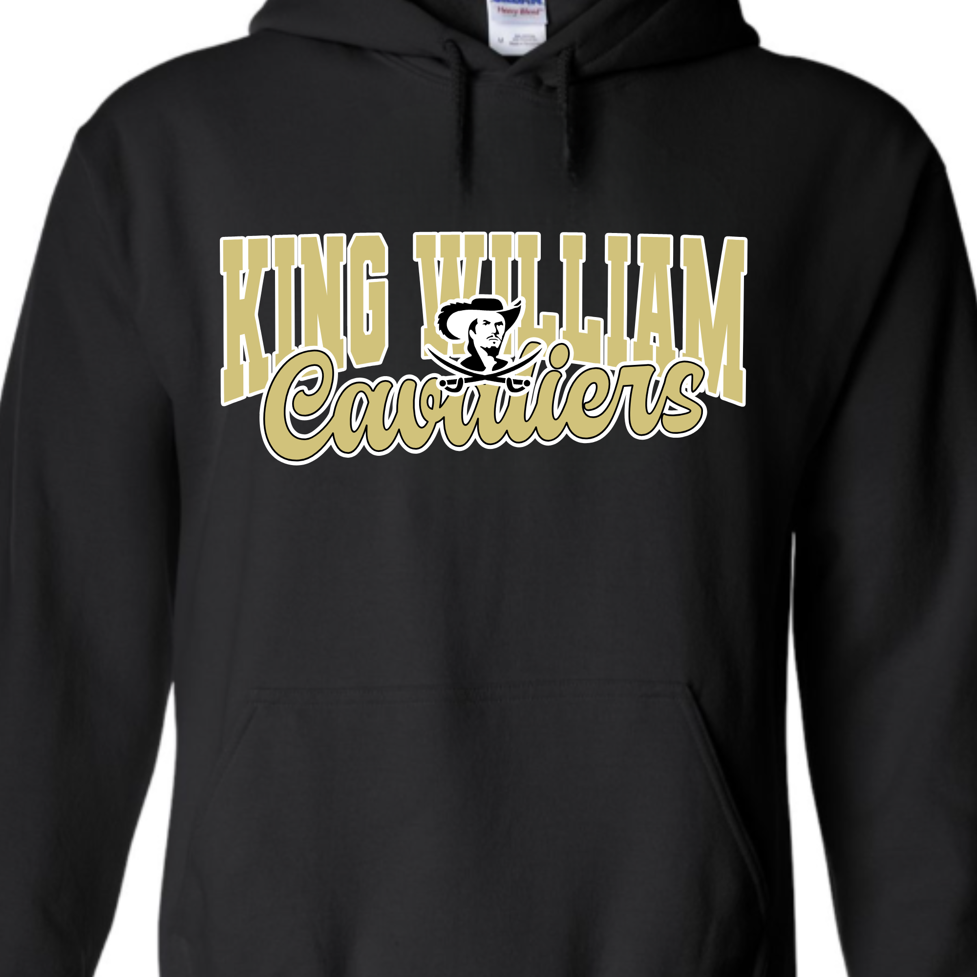 Retro Cavaliers Black- SWEATSHIRT