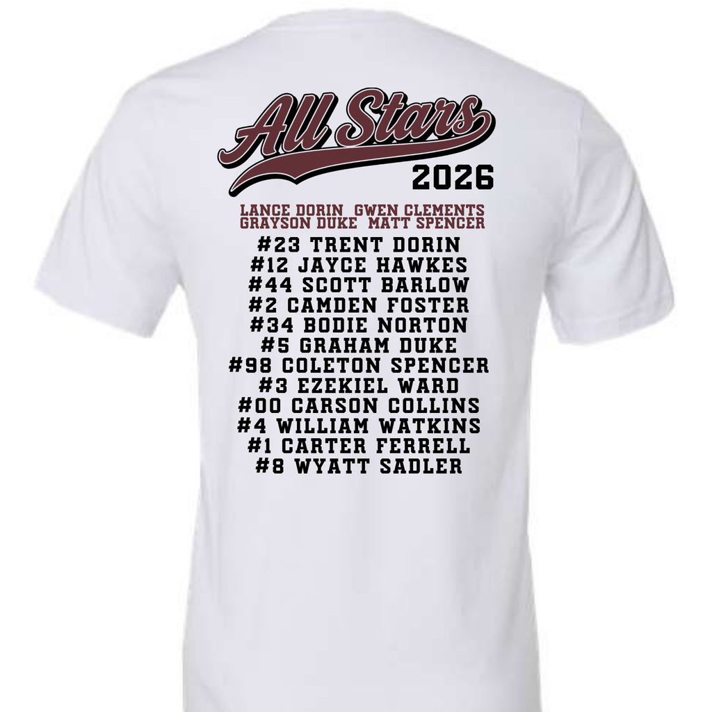 Nottoway Coach Pitch All Stars - WITH TEAM ON BACK