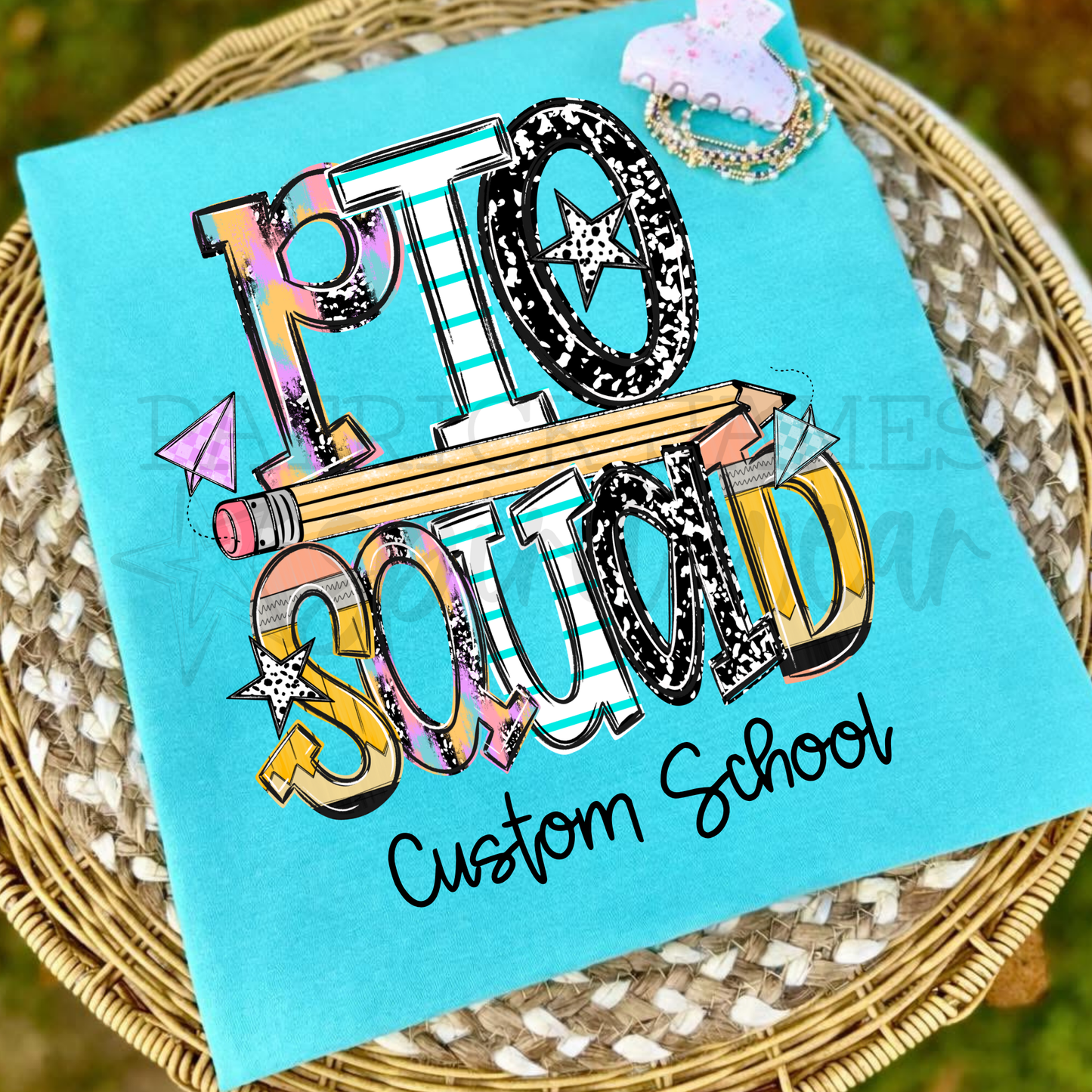 Custom PTO Squad Comfort Colors® Short Sleeve