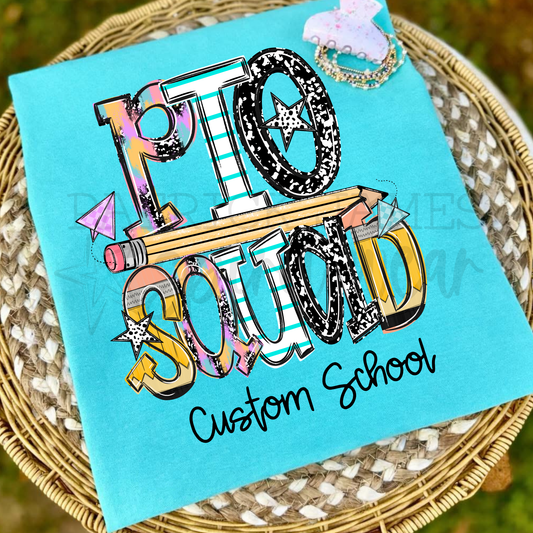 Custom PTO Squad Comfort Colors® Short Sleeve