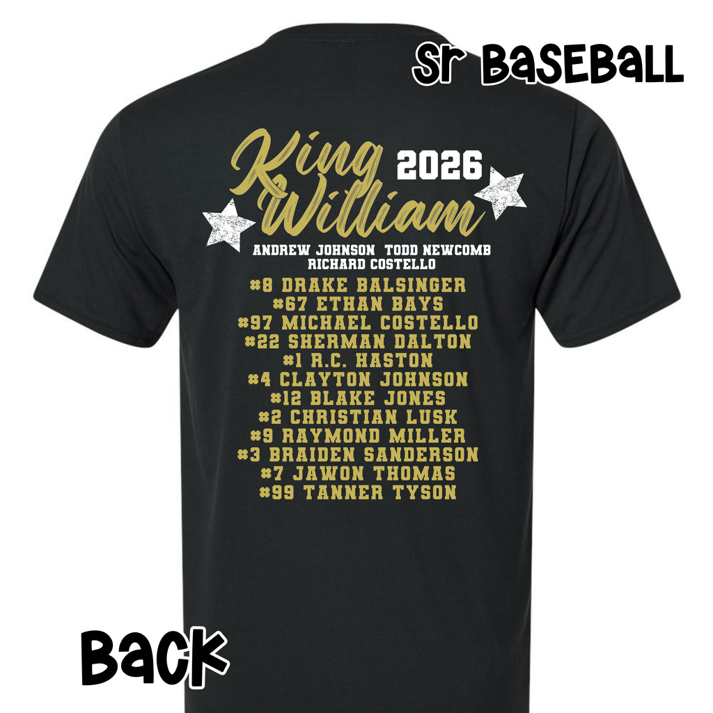 SR BASEBALL- Classic All Stars
