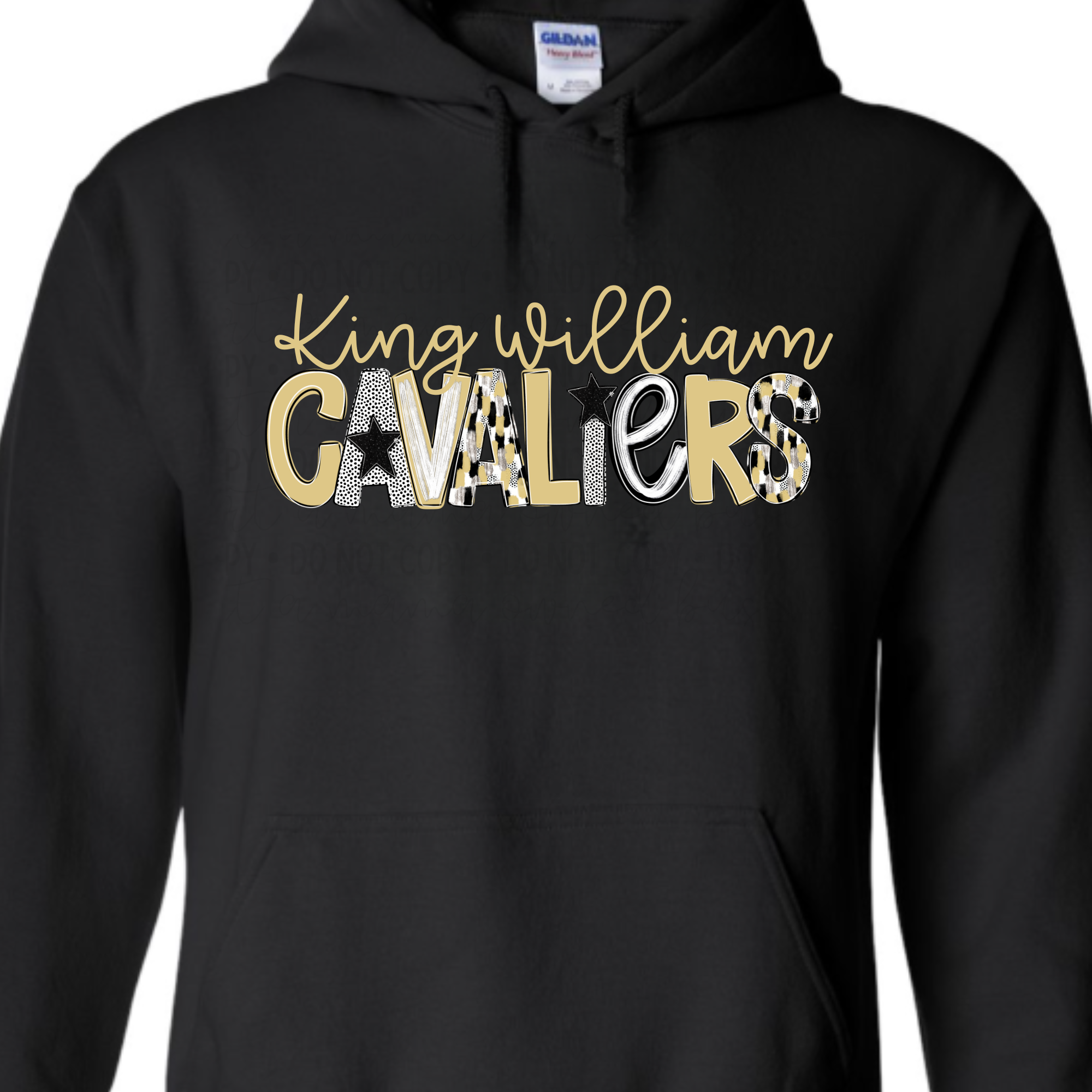 Spirit Alpha Cavaliers Black- SWEATSHIRT