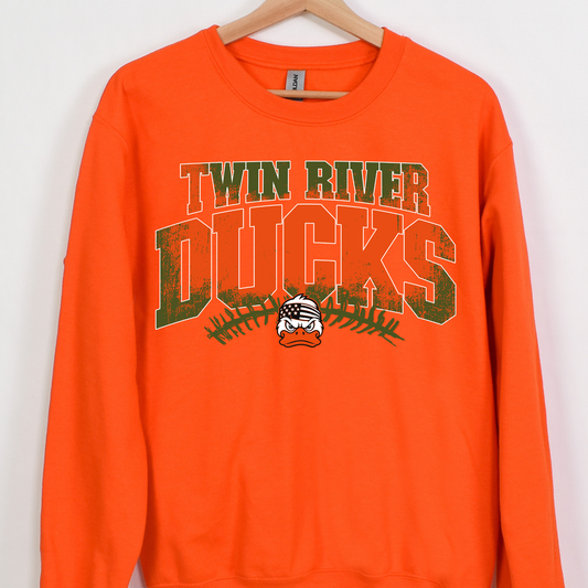 Two Tone TR Ducks Orange Sweatshirt