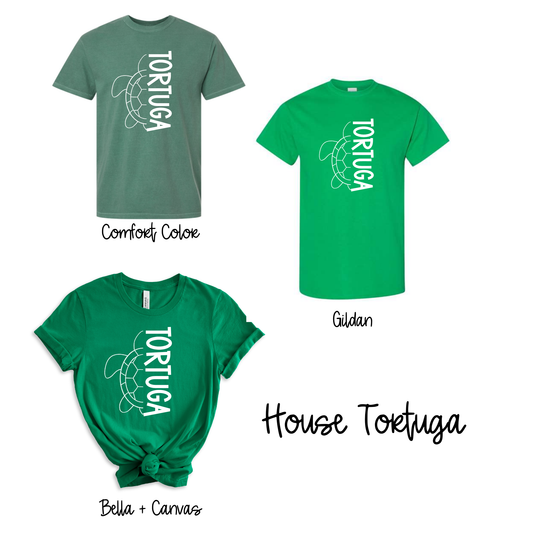 Tortuga Mascot- Short Sleeve