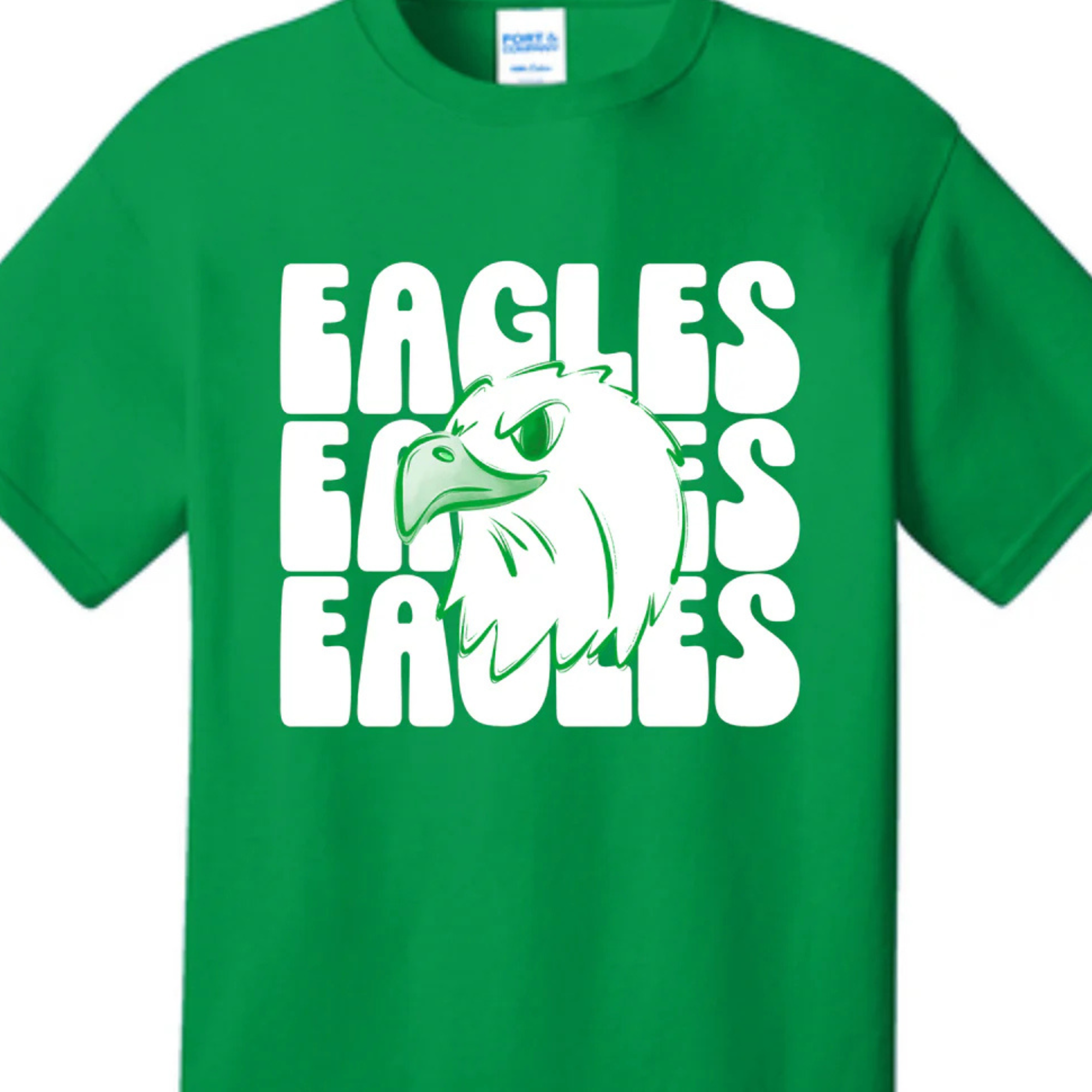 Eagles - Port & Co™ Clover Green SHORT SLEEVE