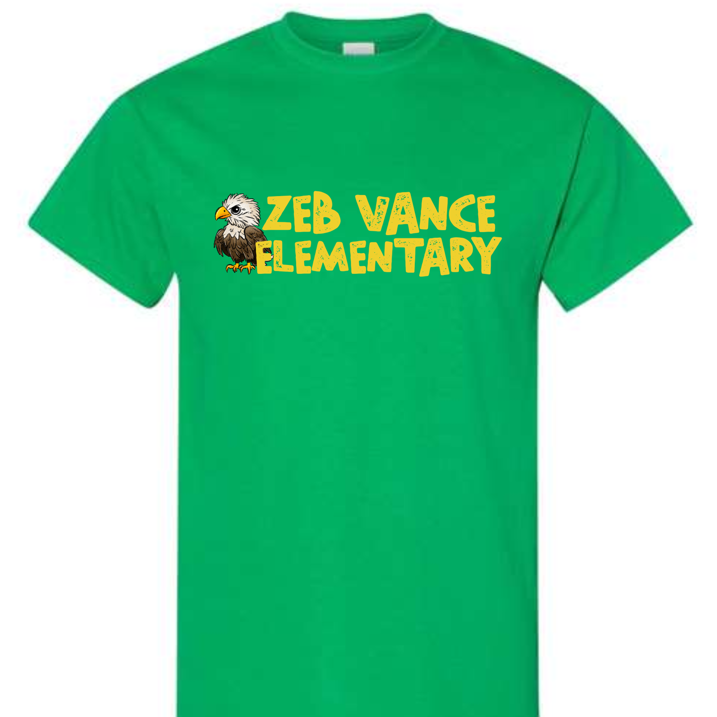 Zeb Vance Mascot - Irish Green