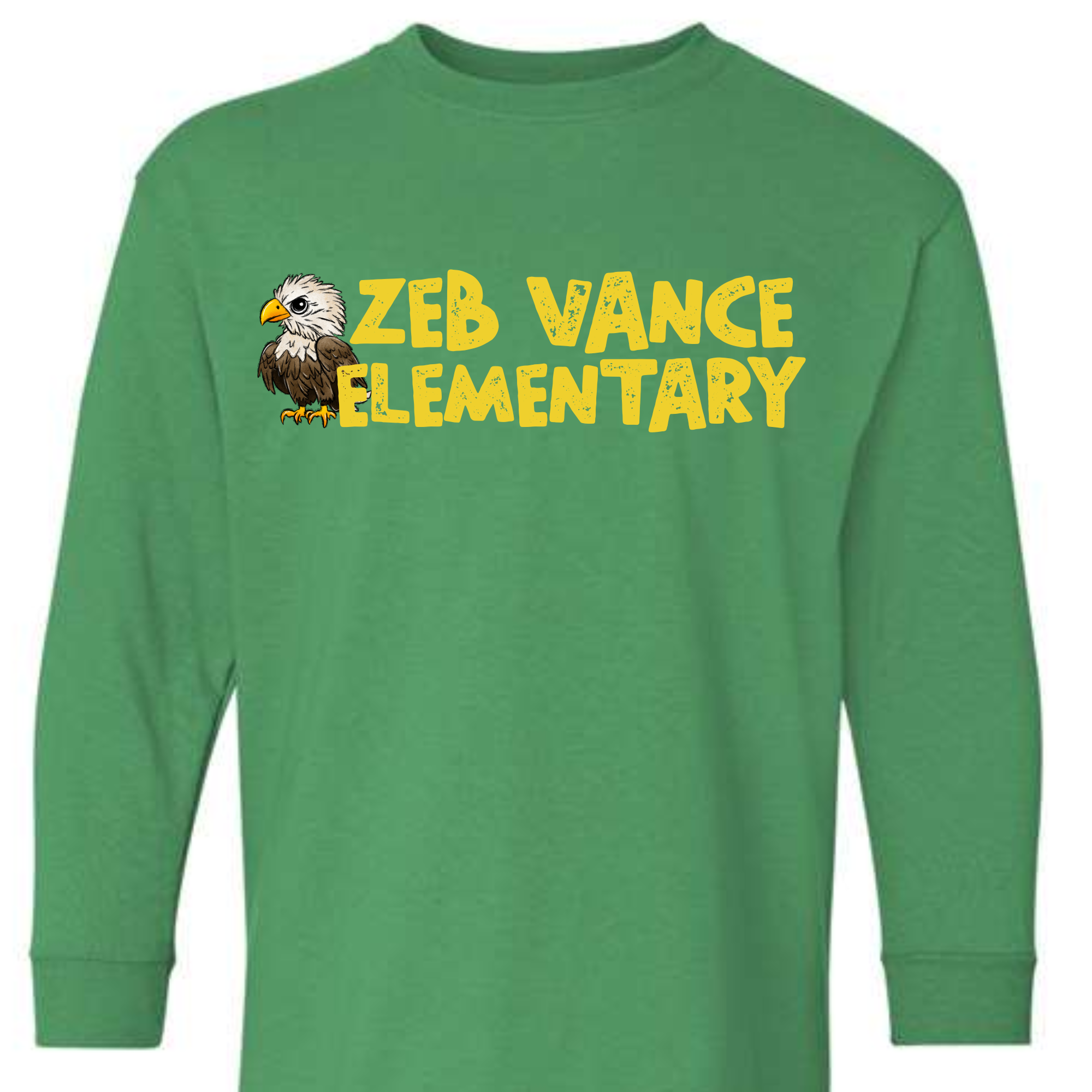 Zeb Vance Mascot - Irish Green