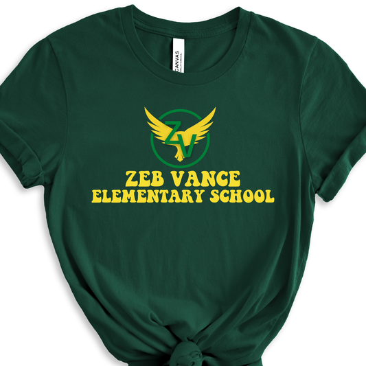 Zeb Vance Eagles- Forest SHORT SLEEVE