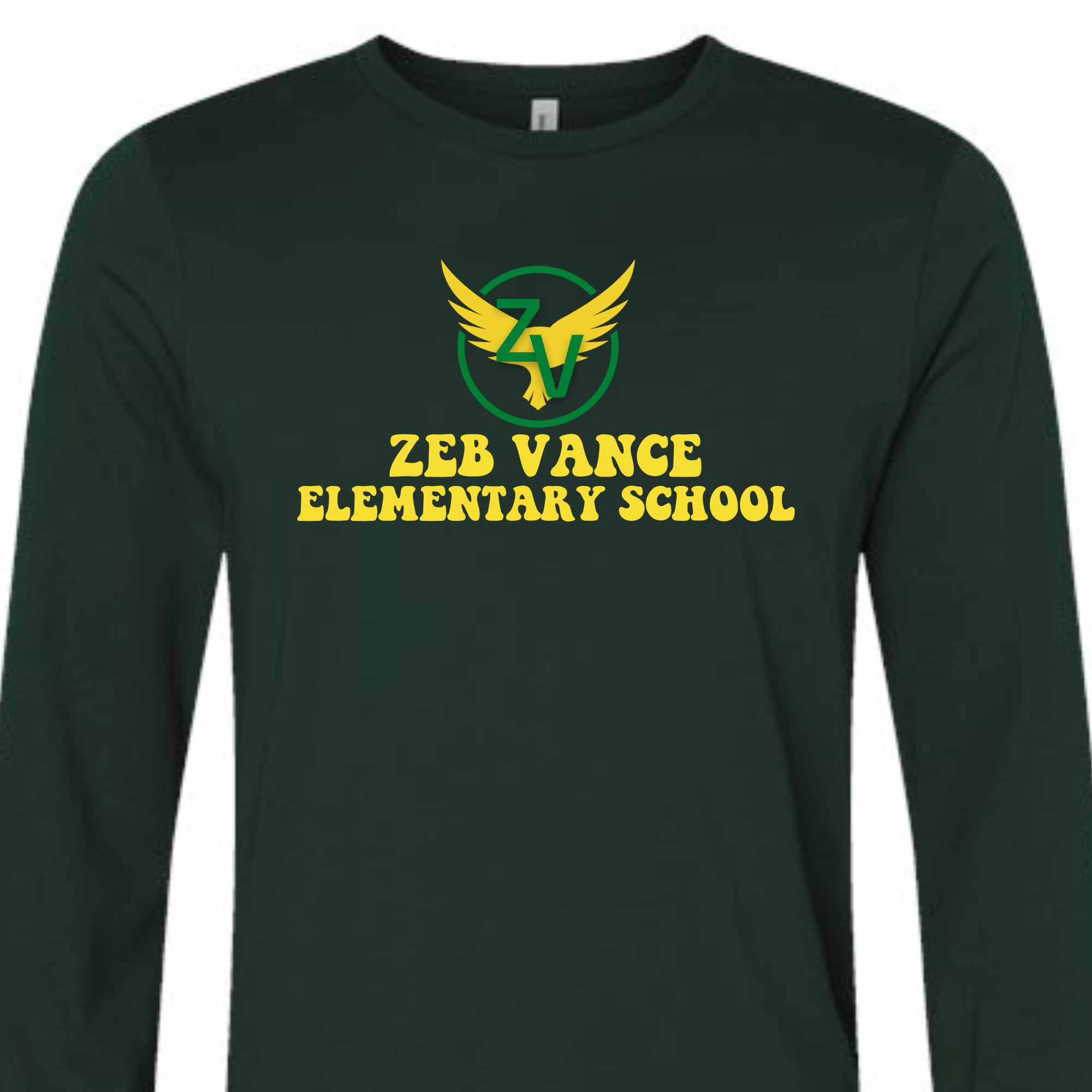 Zeb Vance Eagles- Forest LONG SLEEVE