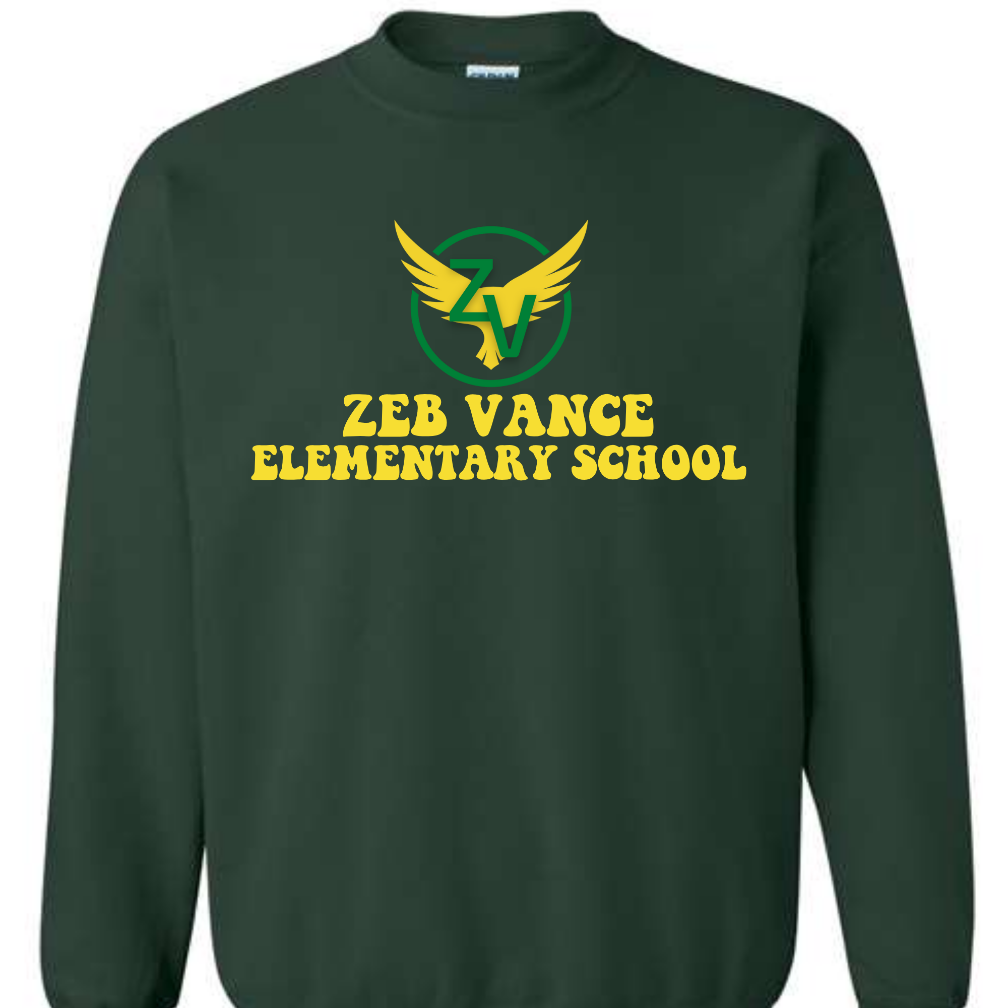 Zeb Vance Eagles- Forest SWEATSHIRT