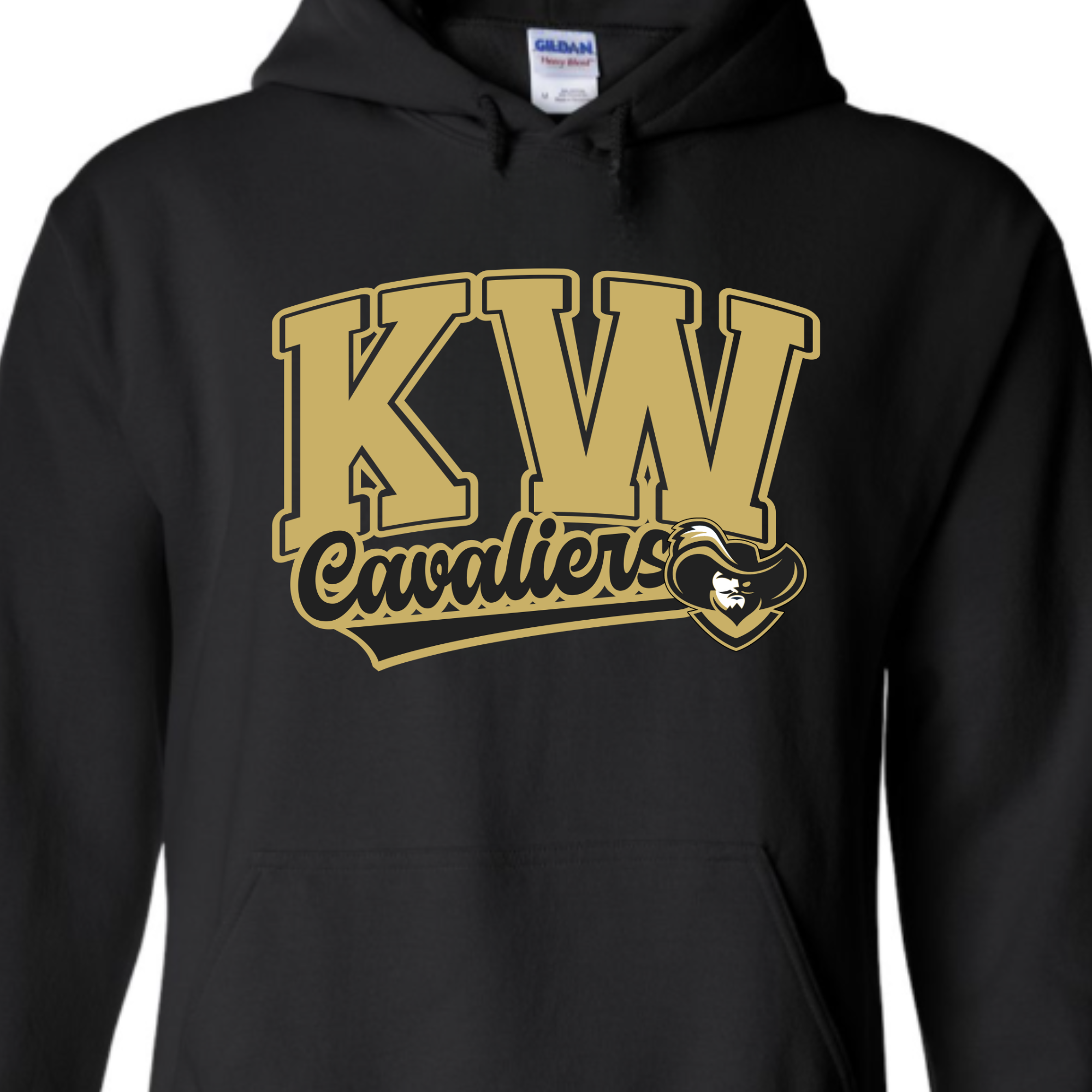 KW Cavaliers Black- SWEATSHIRT