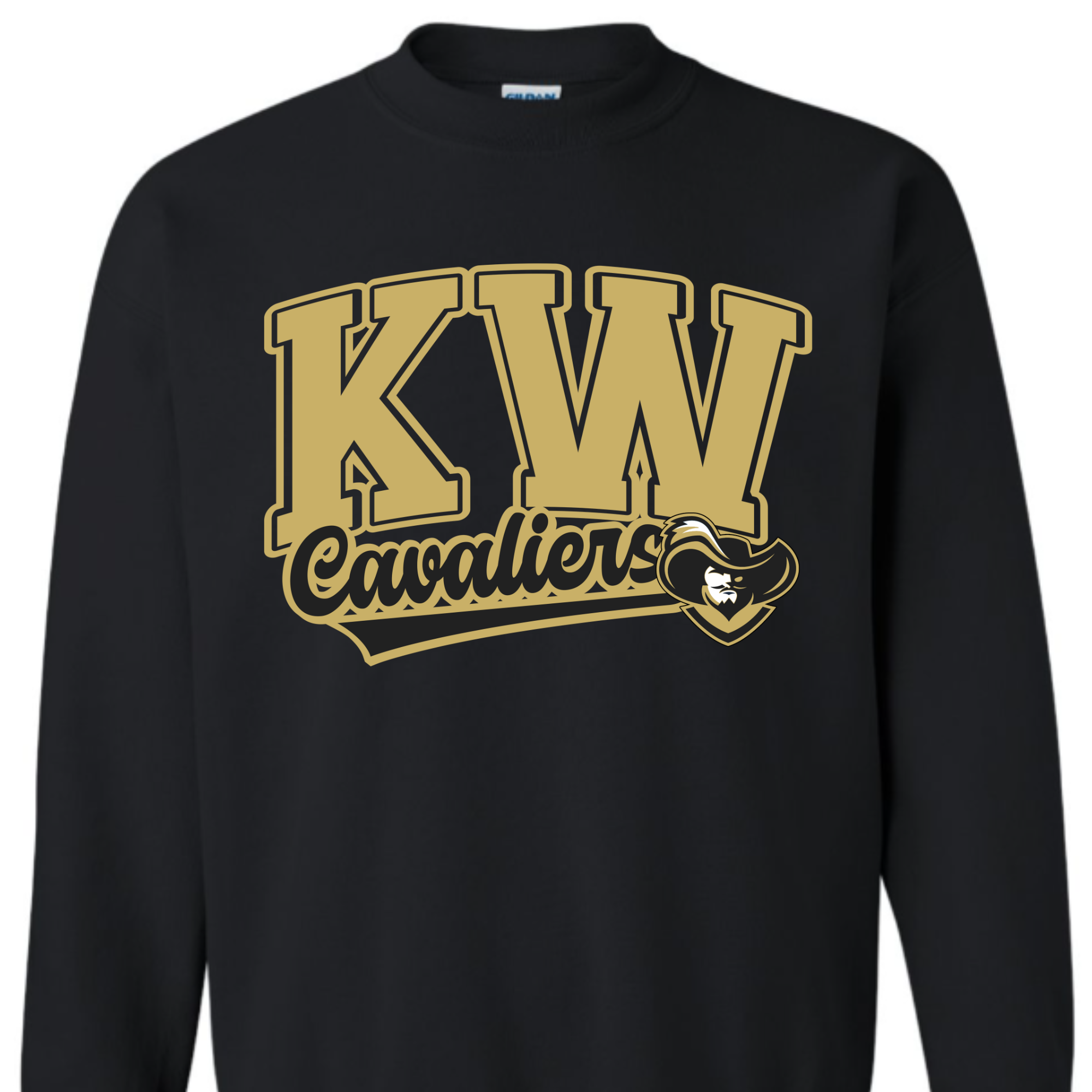 KW Cavaliers Black- SWEATSHIRT