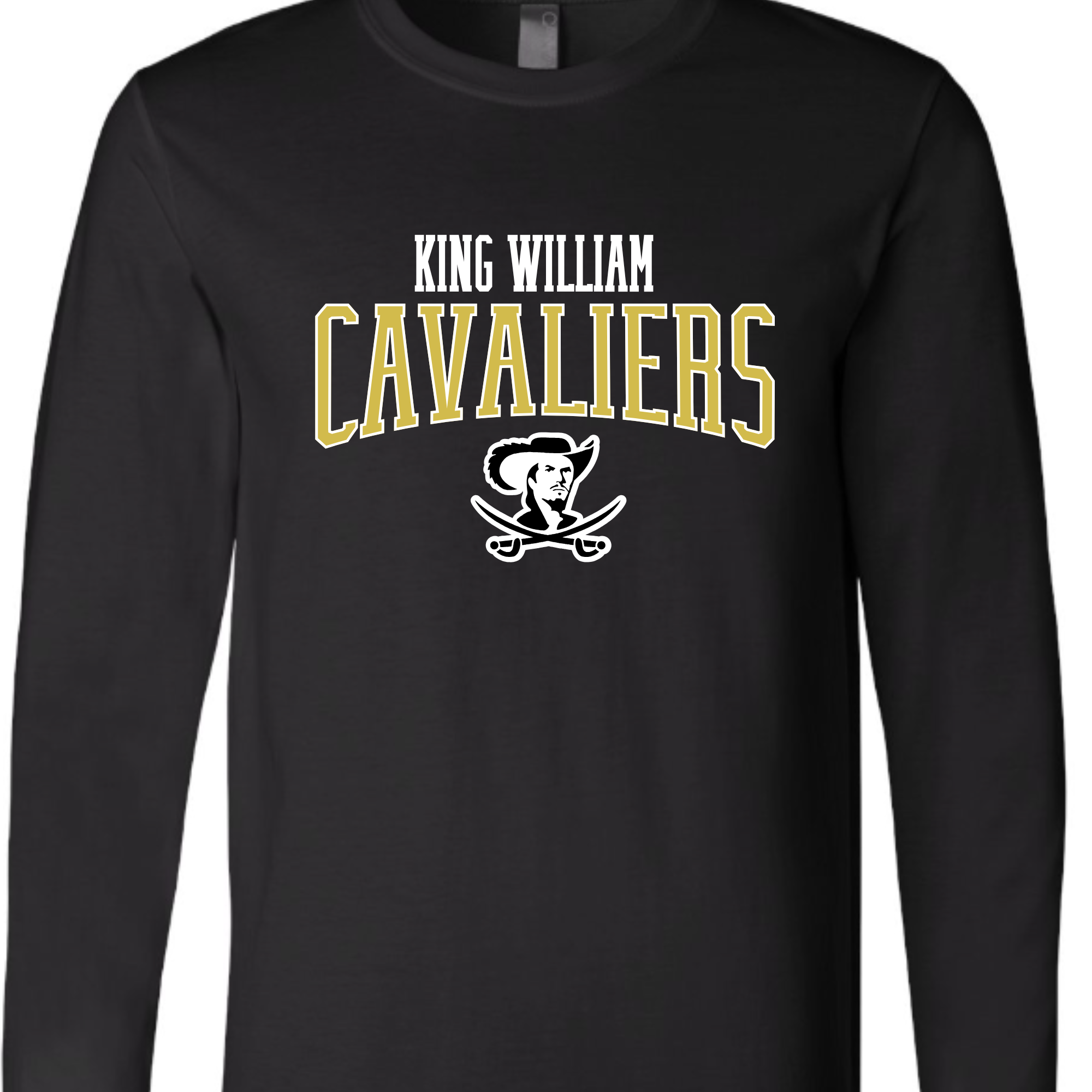Classic KW Cavaliers- Black LONG SLEEVE