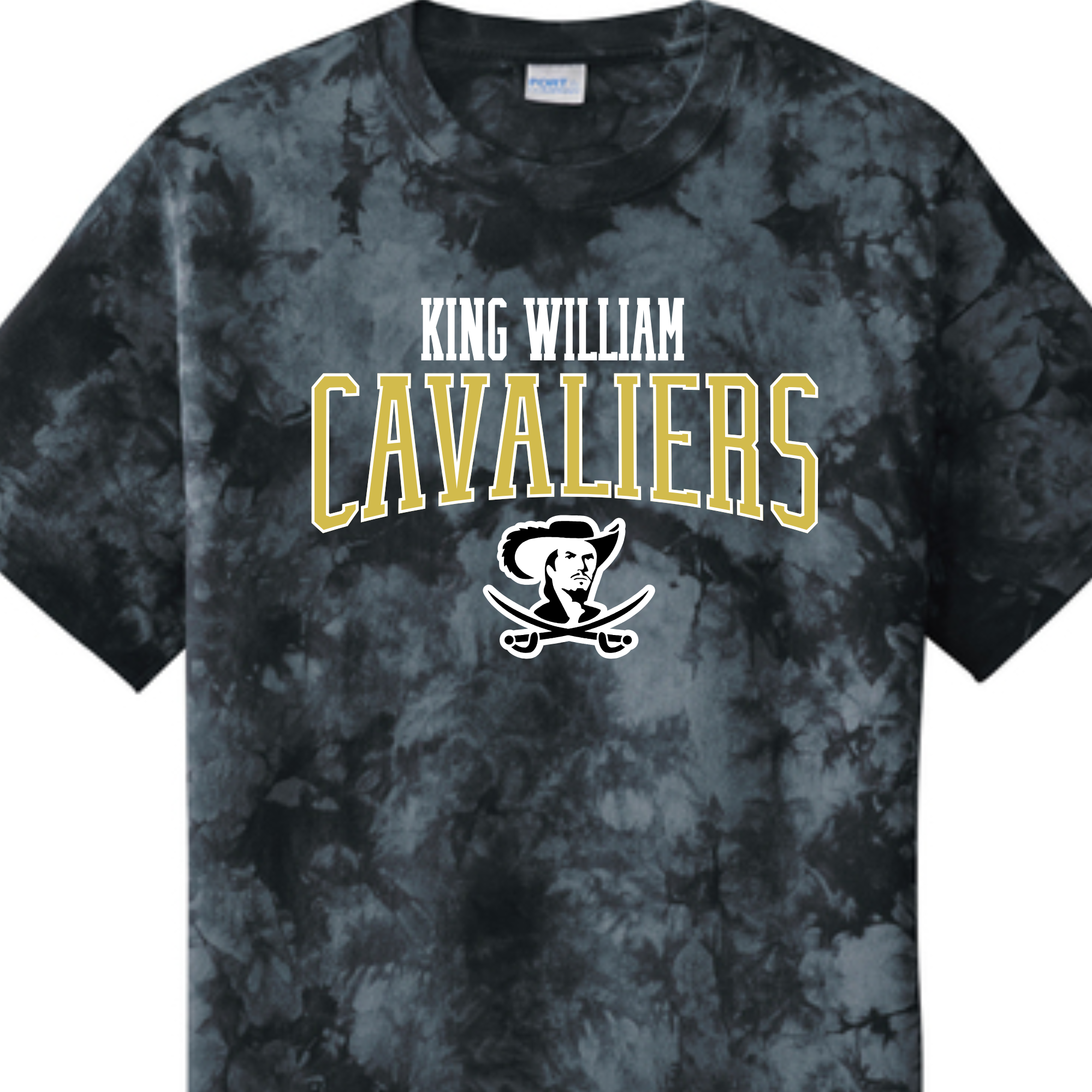 Crystal Tie- Dye Classic KW Cavaliers Short Sleeve